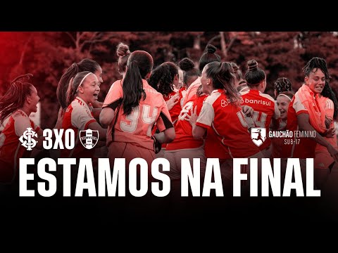 Bastidores | Internacional 3x0 Brasil de Farroupilha | Semifinal Gauchão Sub-17