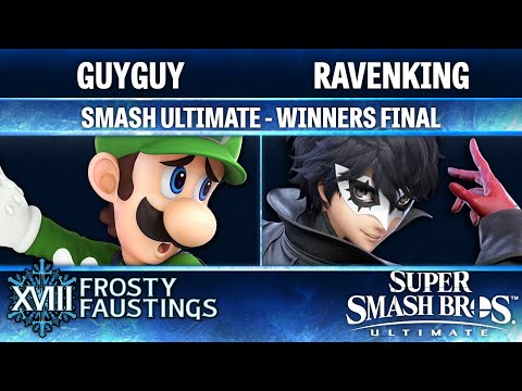 Frosty Faustings XVIII WINNERS FINAL - GuyGuy (Luigi) vs Ravenking (Joker) - Smash Ultimate