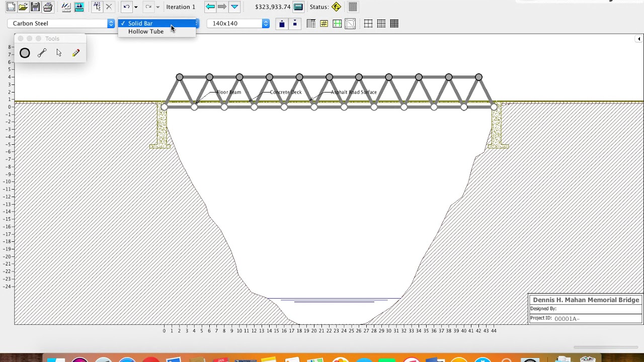 Bridge Designer Tutorial Part 1