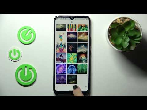 How to Update Desktop Look in Nokia C21 Plus - Change Wallpaper