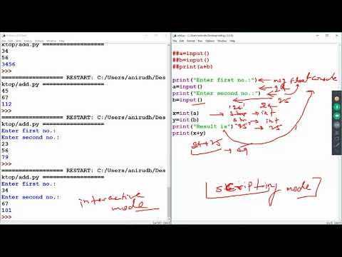 Python 3 Tutorial 011 Standard Inputoutput Io Using Input And Print Function