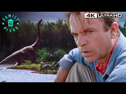 Dr. Grant Sees The Brachiosaurus (full scene) | Jurassic Park