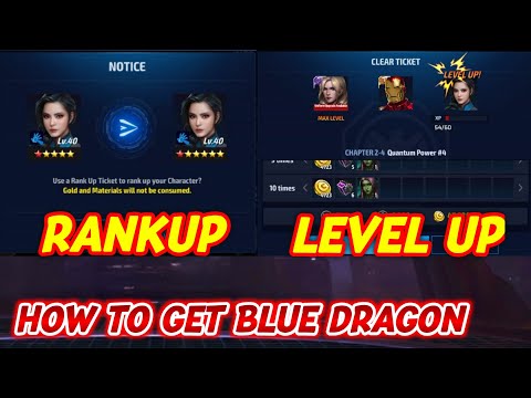 How to Get Blue Dragon | How to Level up Fast in MFF ? | Marvel Future Fight - MFF HINDI INDIA