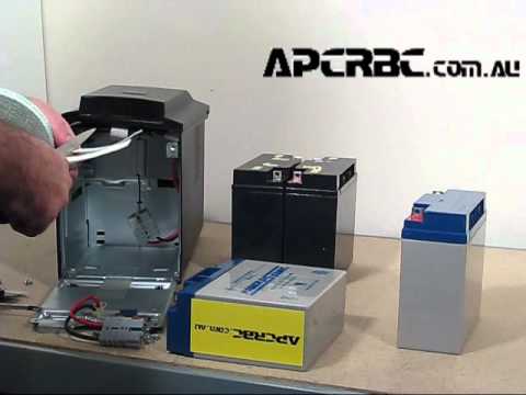 RBC7 UPS Battery Replacement.wmv