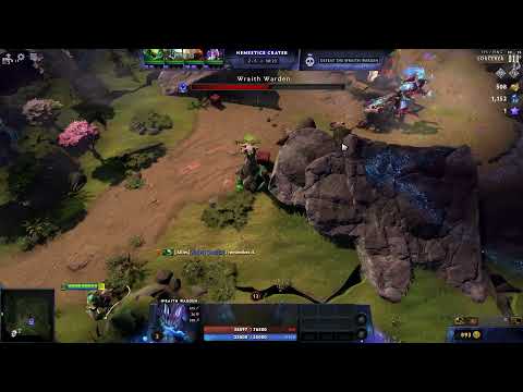 Easy way to win boss DOTA 2 (Aghanim Labyrinth) : Wraith Warden (Arc Warden)