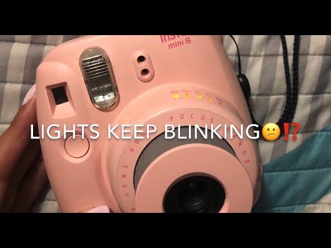 YouTube video about: Why does my polaroid have a red light?