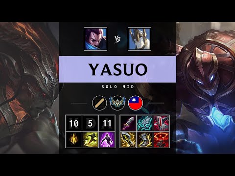 Yasuo Mid vs Galio - TW Challenger Patch 25.09