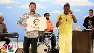 Lil Yachty Raps About 59 Simpsons Characters