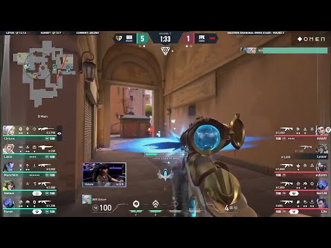 t3xture most DISGUSTING FLICK SHOT EVER? WOW 😲 | FPX vs. GEN - VCT Masters Shanghai