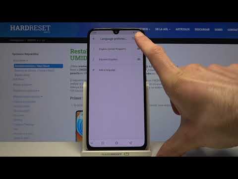 Cómo cambiar el idioma del sistema en UMIDIGI A9 - configurar idioma