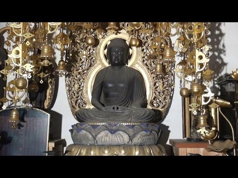 仏像シリーズ15　安楽寺の阿弥陀如来坐像