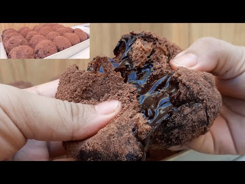 CHOCO LANAY DONUT/ ORIGINATED AT KAWASAN FALLS CEBU/ CHOCOLATE DONUT WITH CHOCOLATE FILLING+STREUSEL