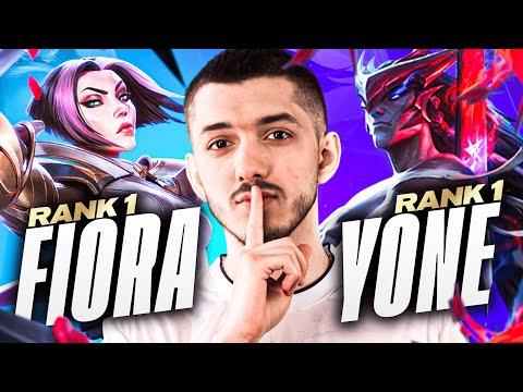RANK 1 FIORA vs RANK 1 YONE  -   MATCHUP !