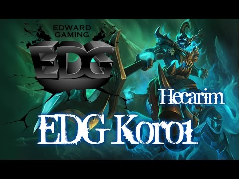 EDG Koro1 HECARIM vs Shen TOP - LOL Korean SoloQ Patch 5.12
