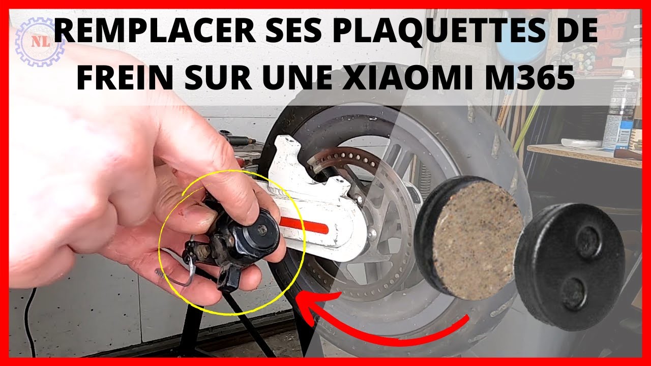 XIAOMI M365 REMPLACEMENT LES PLAQUETTES DE FREIN DE SA TROTTINETTE ELECTRIQUE