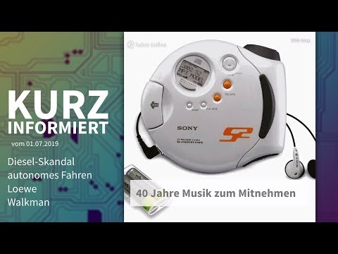 Diesel-Skandal, autonomes Fahren, Loewe, Walkman | Kurz informiert vom 1.7.2019