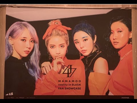 MAMAMOO Reality in Black fan Showcase (2019.11.14)