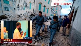 PROPHECY FULFILLED - MASSIVE EARTHQUAKE DEVASTATES CENTRAL ITALY - PROPHET ELIJAH