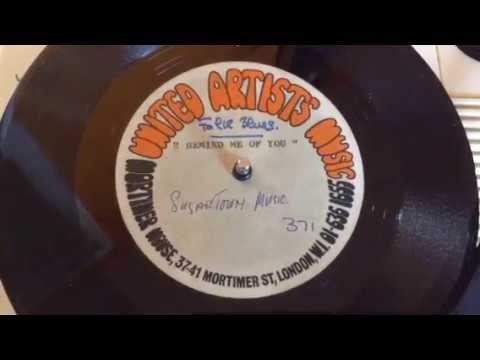 The Idle Race with Jeff Lynne -“Remind Me Of You” Unreleased 1969 UK Demo Publishing Acetate, Psych