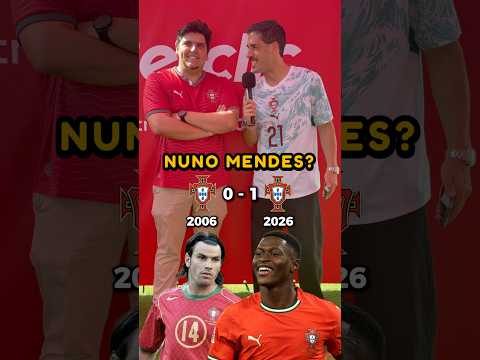 Portugal 2006 VS. 2026 w/ @DaizerPT  #futebol #mundial2026 #mundial #selecaoportuguesa #goncalofroes