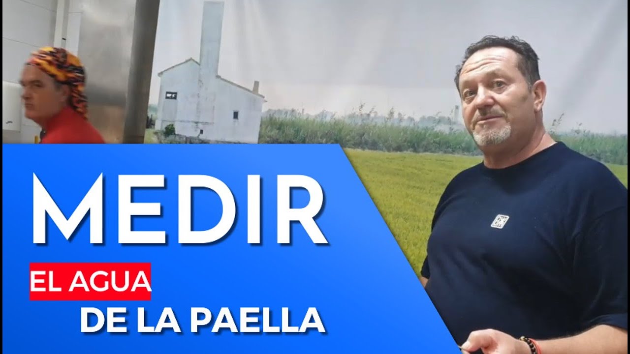 Paella Valenciana Cómo medir el agua de la paella Para Locos por la paella por Raúl Magraner Bonaire