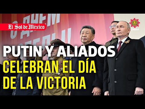 Putin y aliados celebran 80 aniversario del Día de la Victoria en Moscú
