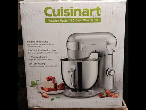 Cuisinart Stand Mixer Unboxing and Initial Impressions