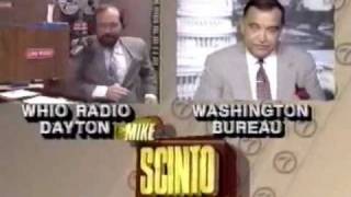 Mike Scinto Live WHIO-TV-7 Ike Pappas from 1989