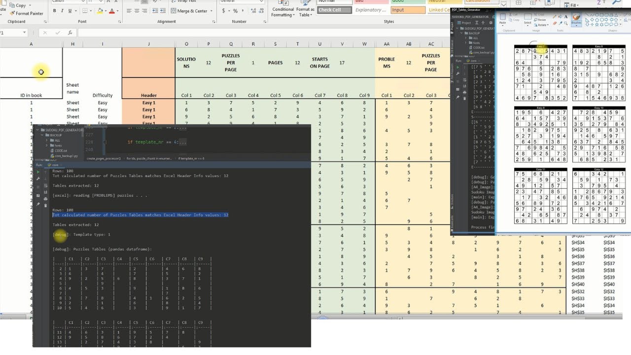 Sudoku PDF Generator