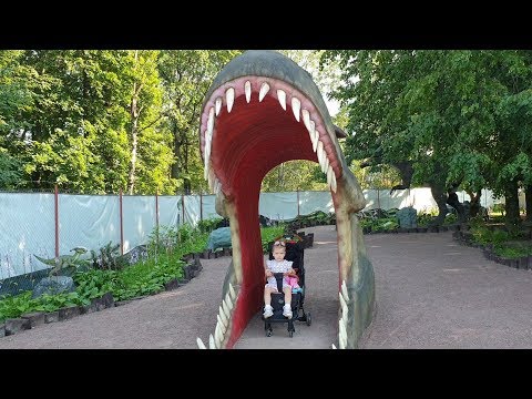 Little Sofia в Динопарке Петербурга (Парк им.И.В.Бабушкина)/Little Sofia in Dinopark St. Petersburg