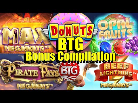 Thumbnail for video: Donuts, Max Megaways, Opal Fruits, Pirate Pays Megaways, Beef Lightning Megaways & More