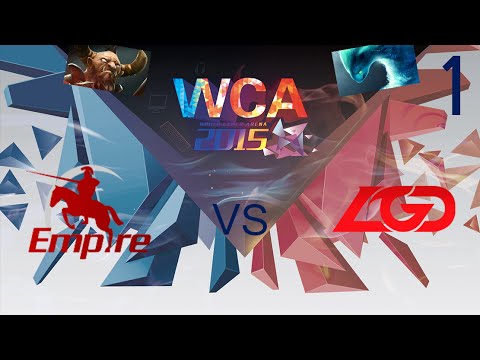Empire vs LGD - Game 1 - WCA LAN