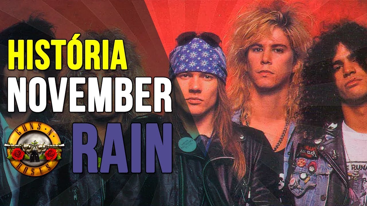 🌹 História: November Rain (Guns N' Roses) - Curiosidades da Música - Fone de Ouvido