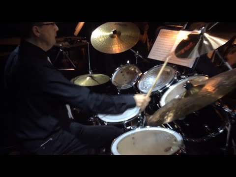 Concertband Oordegem - Stick Figures Jay Chattaway - Drums Bart De Rouck - 13oct2018 - Sync