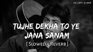 Download lagu Tujhe Dekha To Ye Jana Sanam (Slowed   Reverb) | Kumar Sanu, Lata Mangeshkar | AS Lofi Alone  mp3