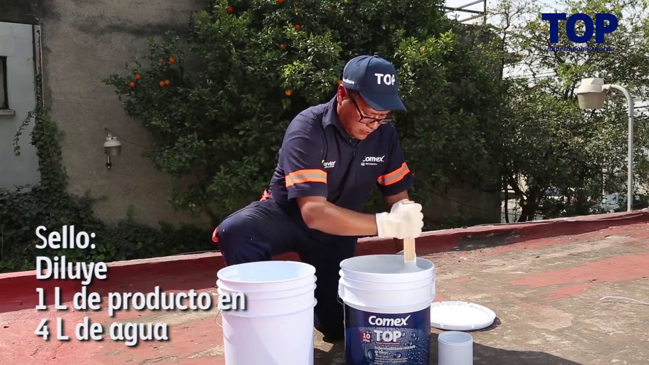 Impermeabilizante Top reciclado de llanta secado rápido