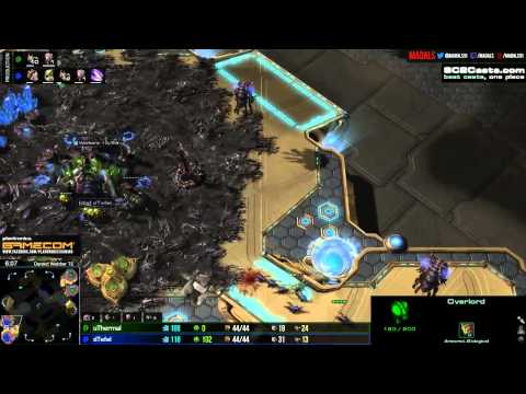 Tefel vs uThermal   ZvZ   Go4SC2