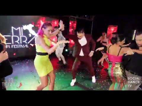 Daniel Sanchez & Noura - Bachata dancing | Mi Tierra Latin Festival 2019