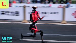 Robot Breaks Marathon World Record, Signaling Big Changes in Robotics | What The Future