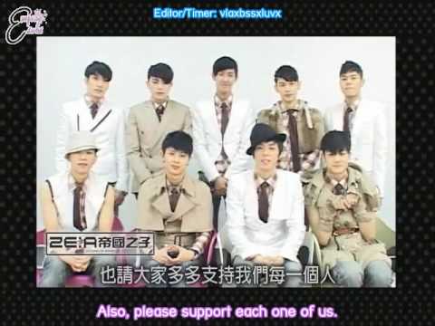 100408 ZE:A's 1st Message to Taiwanese Fans (ENG)