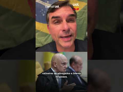 Flávio questiona decisão de Moraes após carta e diz que ‘Lula podia tudo na prisão’