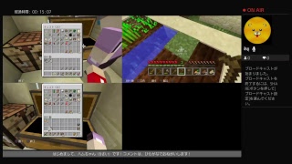 ハムちゃんのマイクラ［PS4版］なまほうそう　part2　ピッケルさんとローズさん
