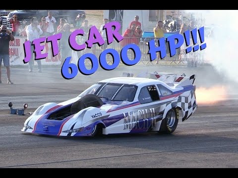 6000hp Jet Funny Car Mach II in action! - SUPER POWER & SOUND!