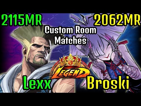👑 STREET FIGHTER 6 ➥ Lexx (GUILE ガイル) VS. Broski (A.K.I アキ) LEGEND RANKS 👑