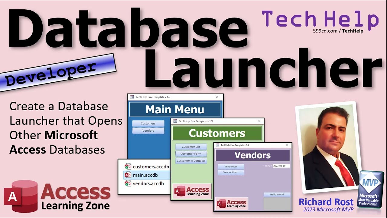 Create a Database Launcher that Opens Other Microsoft Access Databases