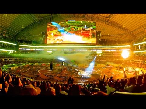 GoPro HD:  Arlington Monster Energy Supercross 2012