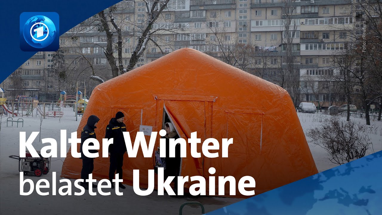 Nach russischen Angriffen auf Energieanlagen: Ukraine leidet unter eisigem Winter