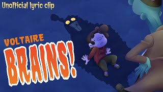 Voltaire - Brains! - Lyric Clip (Unofficial)