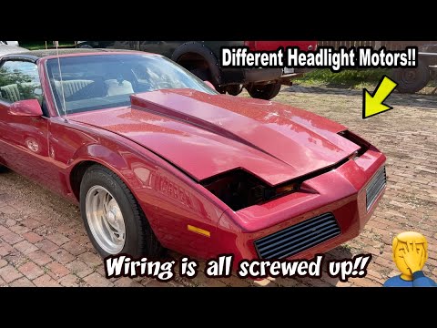 82-86 Pontiac Firebird T/A Headlight Motor Issue, Diagnose, Rebuild & Headlight Switch Replacement