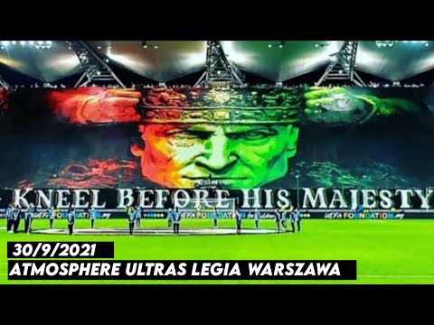 ATMOSPHERE ULTRAS LEGIA || Legia Warszawa vs Leicester 30/09/2021